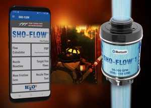 The app includes instant links to TFT's water flow education video series, H2KnOw and recommendations for target fire flows when using water or foam.
