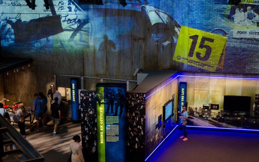 Exhibits at the National Law Enforcement Museum offer visitors the chance to see what it is like to be a bomb tech, a K9 officer, SWAT officer and 911 dispatcher.