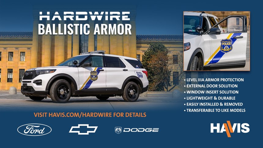 Hardwire ballistic panels are proven, high performance, lifesaving vehicle armor. (Photo/Havis)