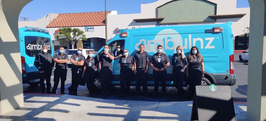 The company, whose teal-colored rigs have become a viral sensation, has a total of 1,500 employees; 1,450 of which are EMTs and paramedics. They also employ nurses, respiratory therapists and wheelchair van drivers, many of whom are W-2 employees.