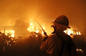 The number of acres burned thus far is roughly one-fifth the national average year to date, with about half the number of fire incidents overall. (AP Photo/Reed Saxon)