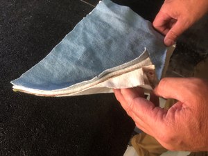 The heavy clothing testing was conducted in accordance with FBI standards, using materials that met FBI specifications.