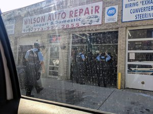 Vera and his partners meet with a local business owner. (image/GovX)