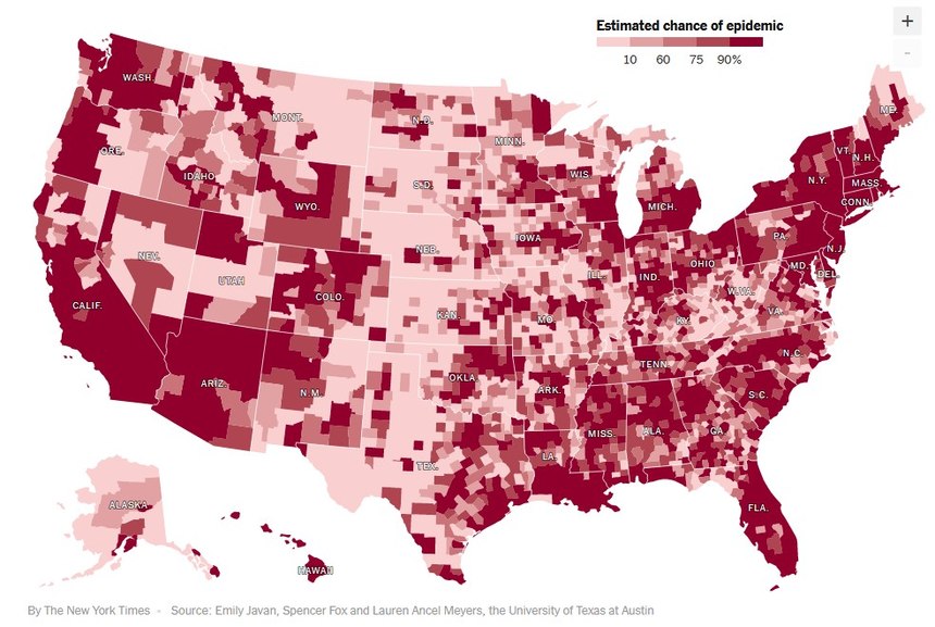 Photo/www.nytimes.com/interactive/2020/04/03/us/coronavirus-county-epidemics.html
