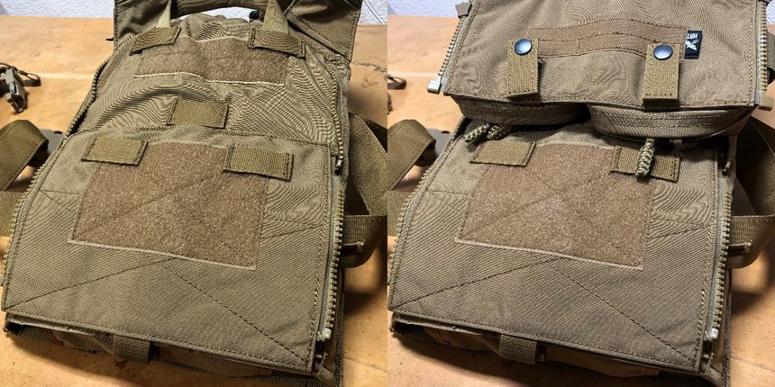 With Velcro, snapped MOLLE and zippers, your pouches aren’t going anywhere until you need them to.