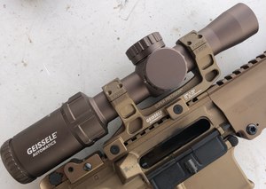 Geissele debuted a 1-6 LPVO at SHOT Show.