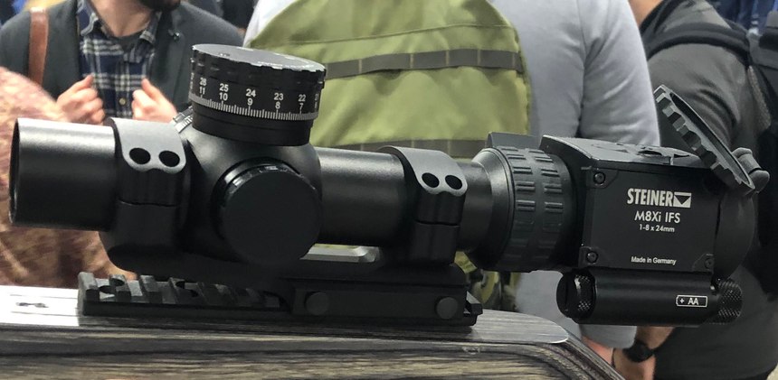 Steiner's MX8i has a ballistic sensor suite.