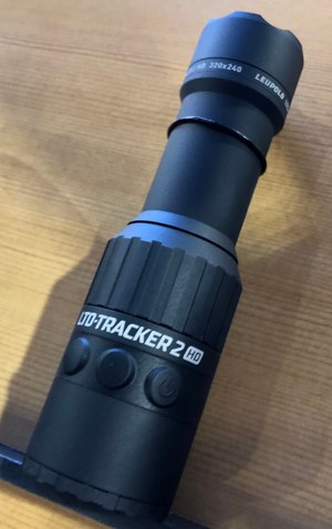 Leupold's LTO-Tracker is the size of a small flashlight.