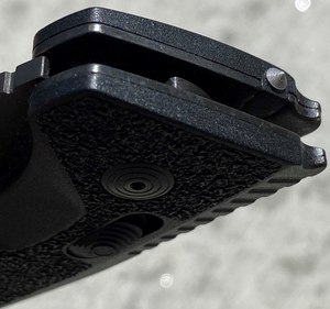 The glass breaker is a nice touch that could come in handy and its placement is well thought out.