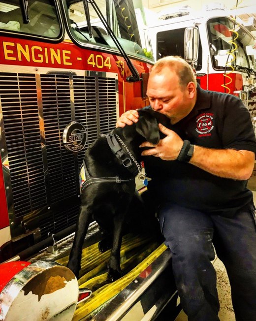 Alongside his service dog Patriot’s 24/7 comforting presence, Darryl Vandermark has gained a partner who has changed his life.