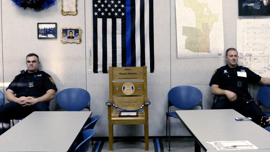 The chairs and the cost of delivering them are funded through donations, logo merchandise and an annual banquet. (Photo/Patrick Shaver)