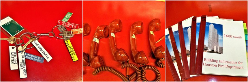 In one metropolitan fire department, the required minimum is five of everything: Five preplans, five fire phones, five sets of building keys. This should provide enough resources for the initial-attack team and other pertinent teams. In regards to the keys, this department uses a split key ring so that the elevator keys can be separated from the elevator keys. Each elevator should be controlled by an assigned firefighter with their own set of elevator keys.
