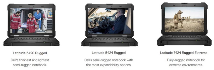 Dell offers a range of rugged laptops and tablets that are purpose-built to withstand rough use while maintaining high performance. (image/Dell)