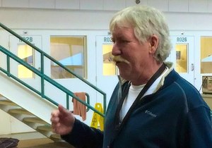The 10-week janitorial skills course Martin Douthit teaches is intensive, hands-on and demanding. (Photo/Linda Robson)