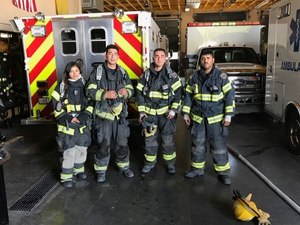 Deming firefighters ultimately became incident commander for an operation that at its peak was sheltering and caring for 700 people at any given time. (Photo/Deming Fire Department)