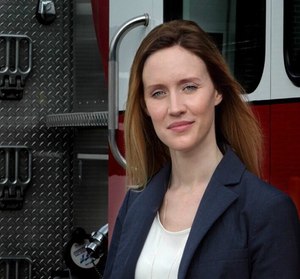 Dr. Cody Todd of Batavia, Illinois, who started using telehealth in mid-March to continue serving her clients.