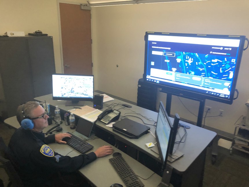 Often the teleoperator will respond to holding calls and clear them without the need to send officers.