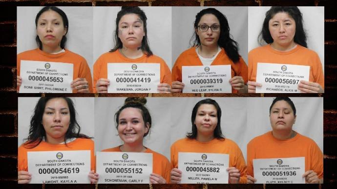 The women left the minimum-security unit at 8:43 p.m. through an exterior door, according to the DOC news release. (Photo/South Dakota Department of Corrections)