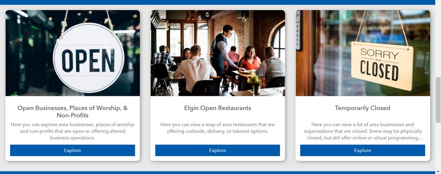 ArcGIS makes it easy to document the impact COVID-19 is having on the local business community.