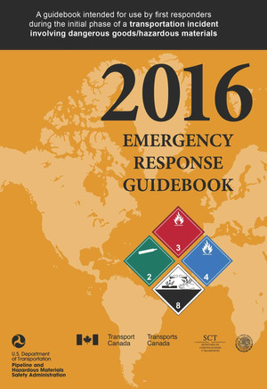 Identification for trained first responders starts by adhering to the guidelines established in the Emergency Response Guidebook, issued by Department of Transportation