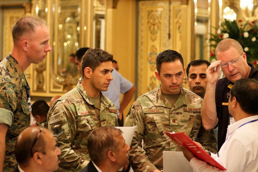 When soldiers can talk through scenarios, they get better at dealing with unexpected challenges. (Photo/DoD)