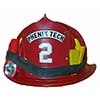 Many firefighters from different generations remember having a helmet that looked like the one shown below.