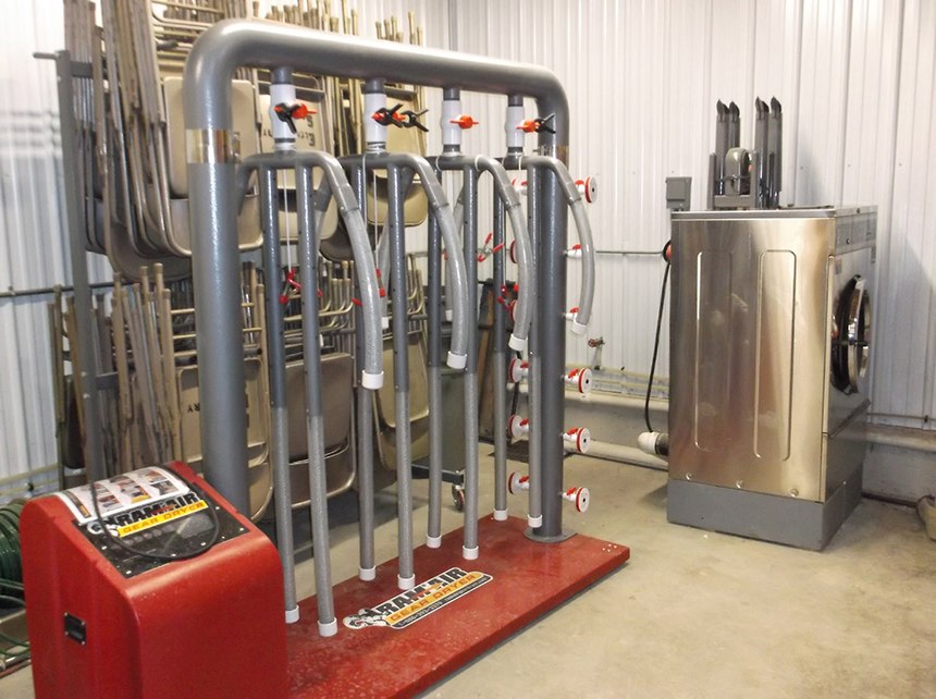 • With a combination of grant and local funds, Denmark Fire & Rescue purchased a gear dryer to help properly clean and maintain its PPE.