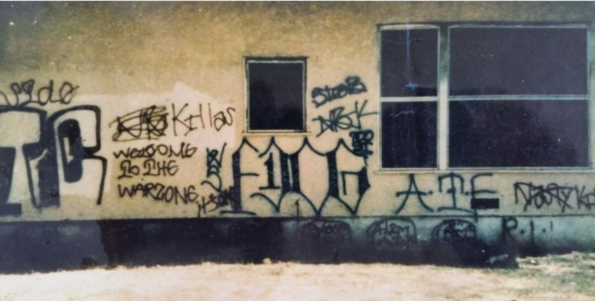 Graffiti in Compton.