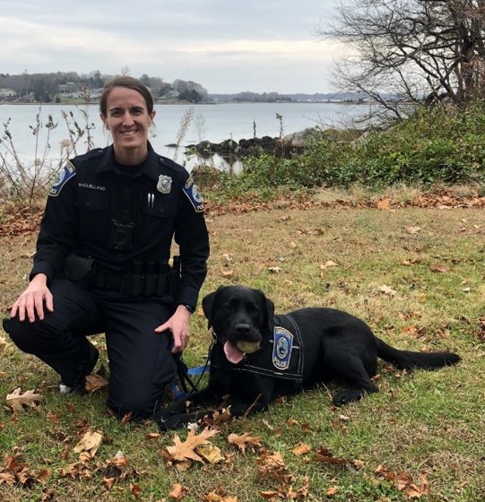 McDonald has been fully incorporated into Officer Heather McClelland's daily responsibilities.