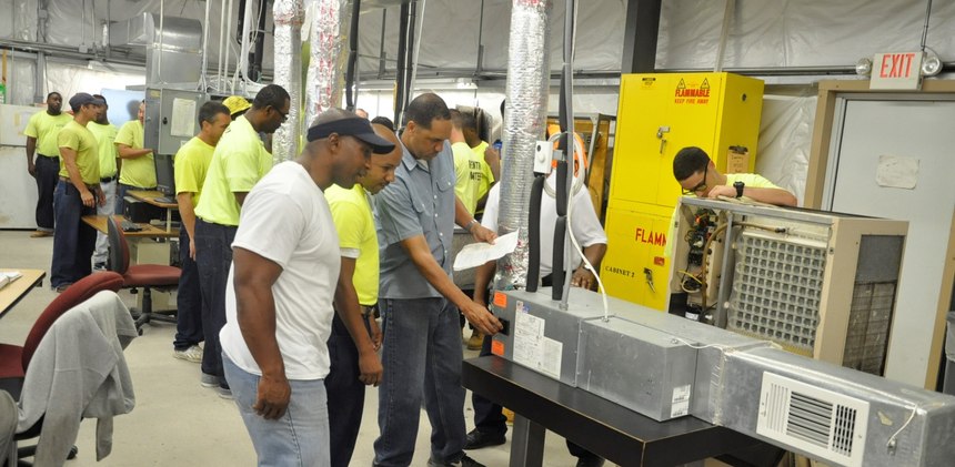 Inmate vocational training programs are helping to fill labor shortages in the HVAC industry.