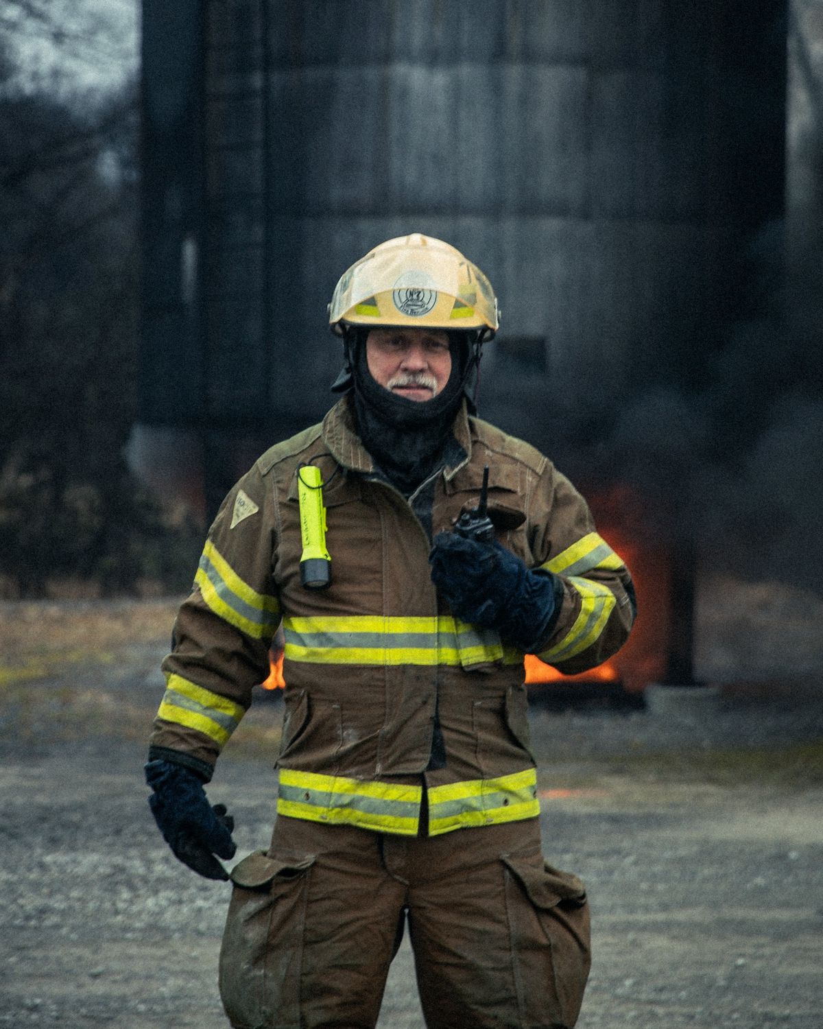 Proud to Be an American Firefighter Hoodie Volunteer Fireman FD Sweatshirt