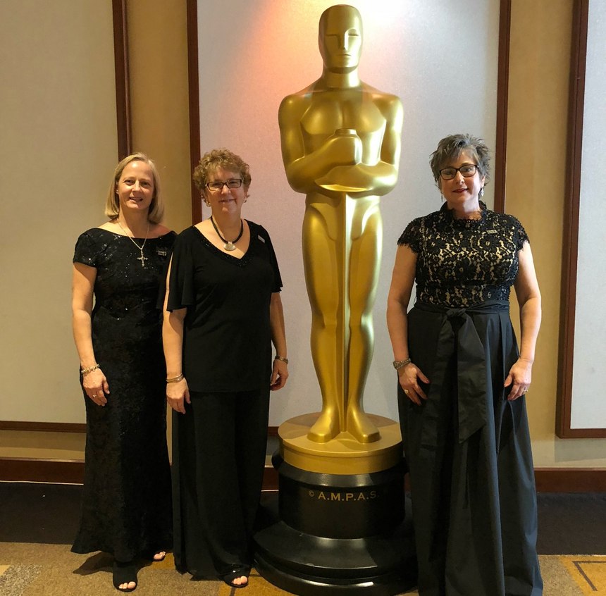 Jan Rader (left) with her co-stars in Netflix's Oscar-nominated documentary, "Heroin(e)."