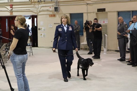 Jeanne Meyer’s experience with Puppies Behind Bars changed her perception of prison inmates.