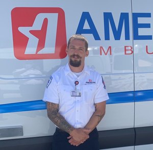American Ambulance of Fresno California Paramedic Johnny Gage serves on the front lines of EMS.