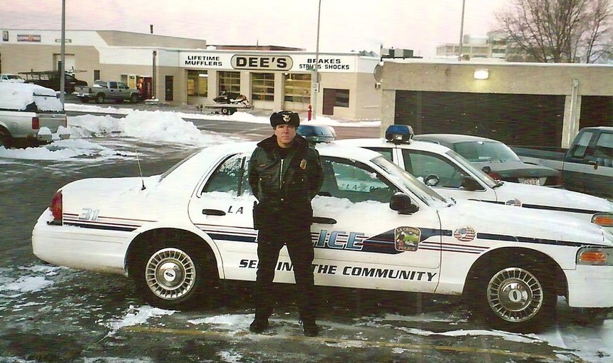 Come rain or shine, cops love working outdoors.