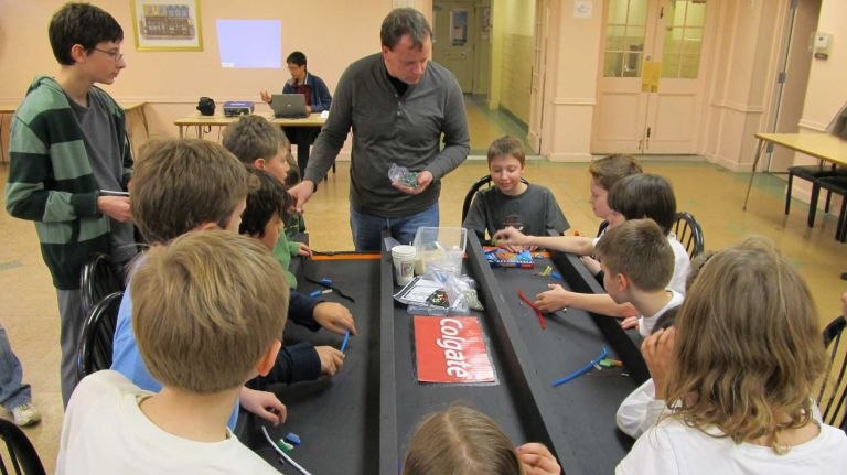 Motchkavitz is the lead mentor and the founder of Great Neck’s award-winning robotics team, Rebel Robotics – a team formed on the foundation of safety principles.
