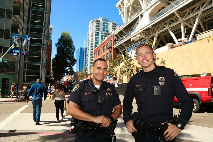 Sergeant Esmerelda Tagaban and Detective Sergeant Jonathan Lowe are always on the lookout for passionate police recruits.