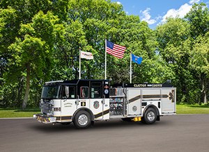 Pierce Manufacturing has secured an order for eight custom Enforcer Pumpers from Clayton County Fire and Emergency Services, adding to the department’s 100 percent Pierce fleet.