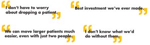 The following quotes are statements made by employees of MedStar Mobile Healthcare, provided by Risk and Safety Manager, MedStar Mobile Healthcare. (image/Stryker) Mkt Lit-1523 11 OCT 2017 Rev A.5