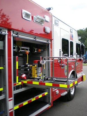 Departments are specifying more reflective striping, specifically on the edges of all pull-out trays, tool boards and drawers in the body compartments.