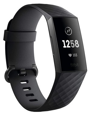 Shipped for under $100, the Fitbit Charge 3 Fitness Activity Tracker connects to everyday apps for weather, call, text and app notifications, and a Bluetooth syncing range up to 6 meters.