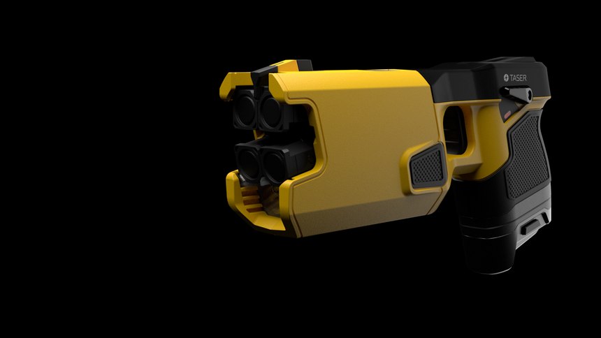 According to Axon, one major police force documented that 84% of 23,000 incidents required only the display of the TASER CEW to end the confrontation.