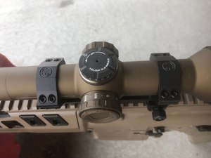 The TANGO6T offers the excellent SIG Ballistic Turret for elevation adjustments, and the illuminated reticle has several night vision goggle-compatible settings.