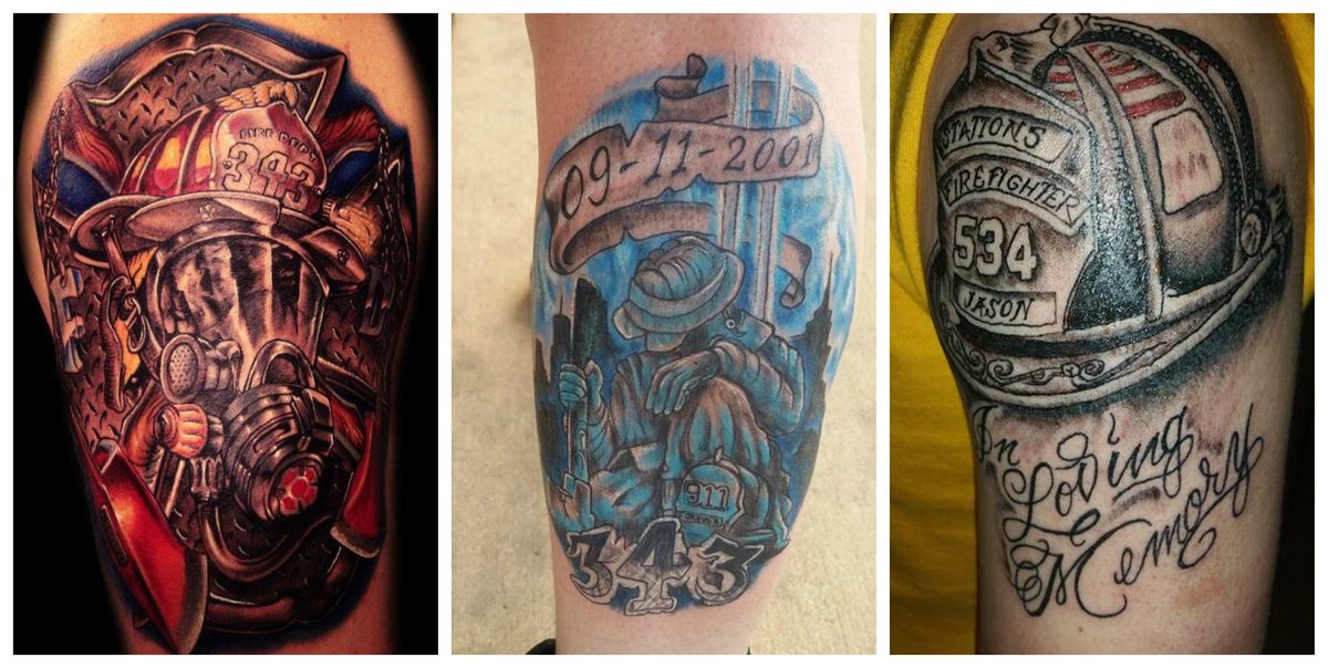 14 Fearless Firefighter Tattoos  Tattoodo
