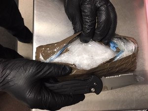“I’ve cut open more packages of drugs with my Contego knife than you can believe," said Fraker.