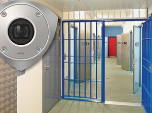 The camera is a compact and robust corner-mount camera designed to provide a wide field-of-view and ensure no area is left uncovered.