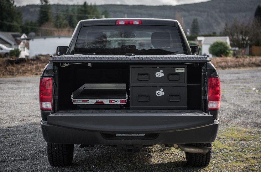 Choose a half-width from the covered bed line if you ride around with a cover over your bed.