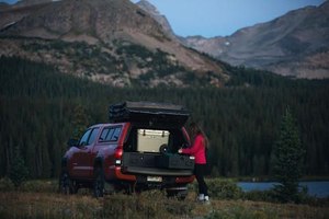 Install a TruckVault in-vehicle secure storage system to act as a safe for your gear. (Photo/TruckVault)