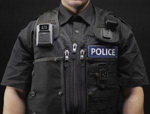 The new Axis body worn camera system features three main hardware components: the camera itself; the camera docking station (8-bay or 1-bay); and the system controller.
