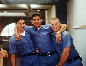 From left to right: Guillermo Cantu, author David Scepanski and Michael Gorhum.